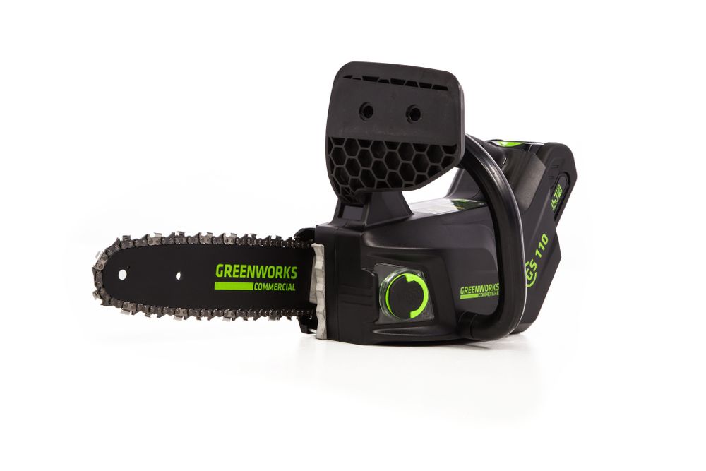 Аккумуляторная цепная пила Greenworks GD40TCSK5,2003807UGB, 40v, 25 см, АКБ 5 А·ч и быстрое ЗУ