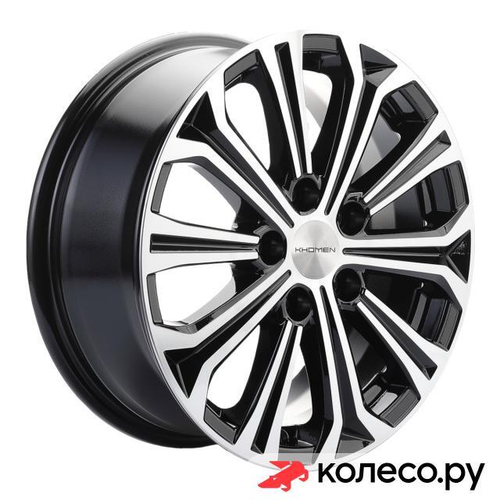 KHW1610 (Octavia) 6.5x16/5*112 D57.1 ET50 Black-FP
