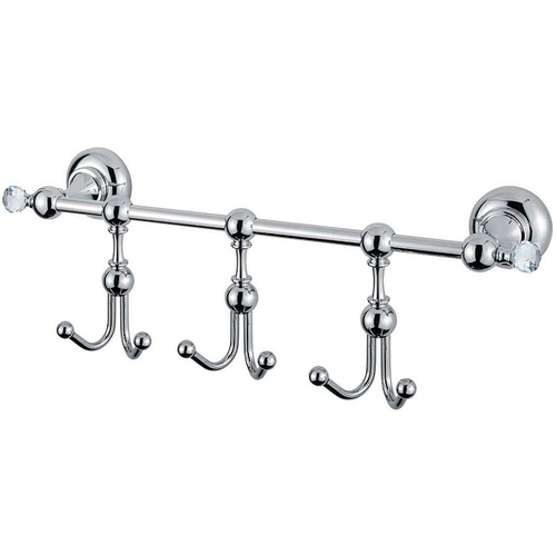 Вешалка для полотенец Cezares Aphrodite APHRODITE-THK-01-Sw Хром с кристаллами Swarovski