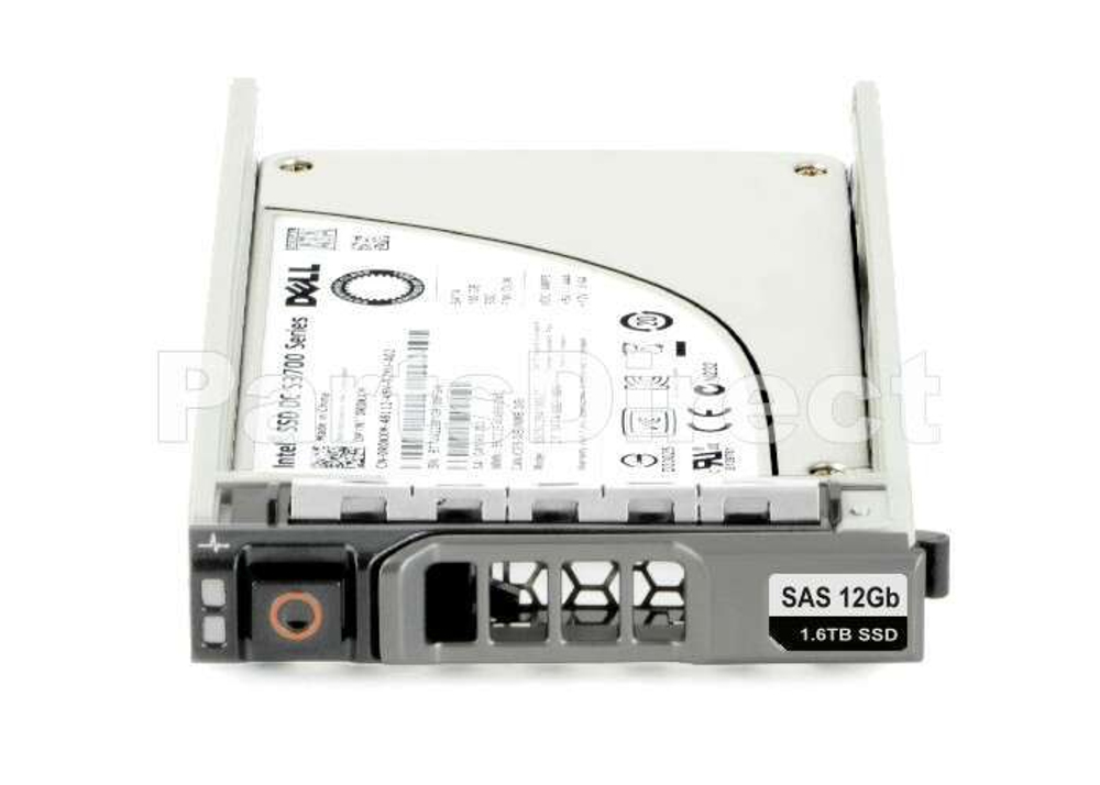 Накопитель SSD Dell 400-AQRR 1.6-TB 12G 2.5 SAS MU SSD w/G176J