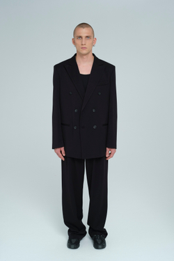 Пиджак двубортный | black