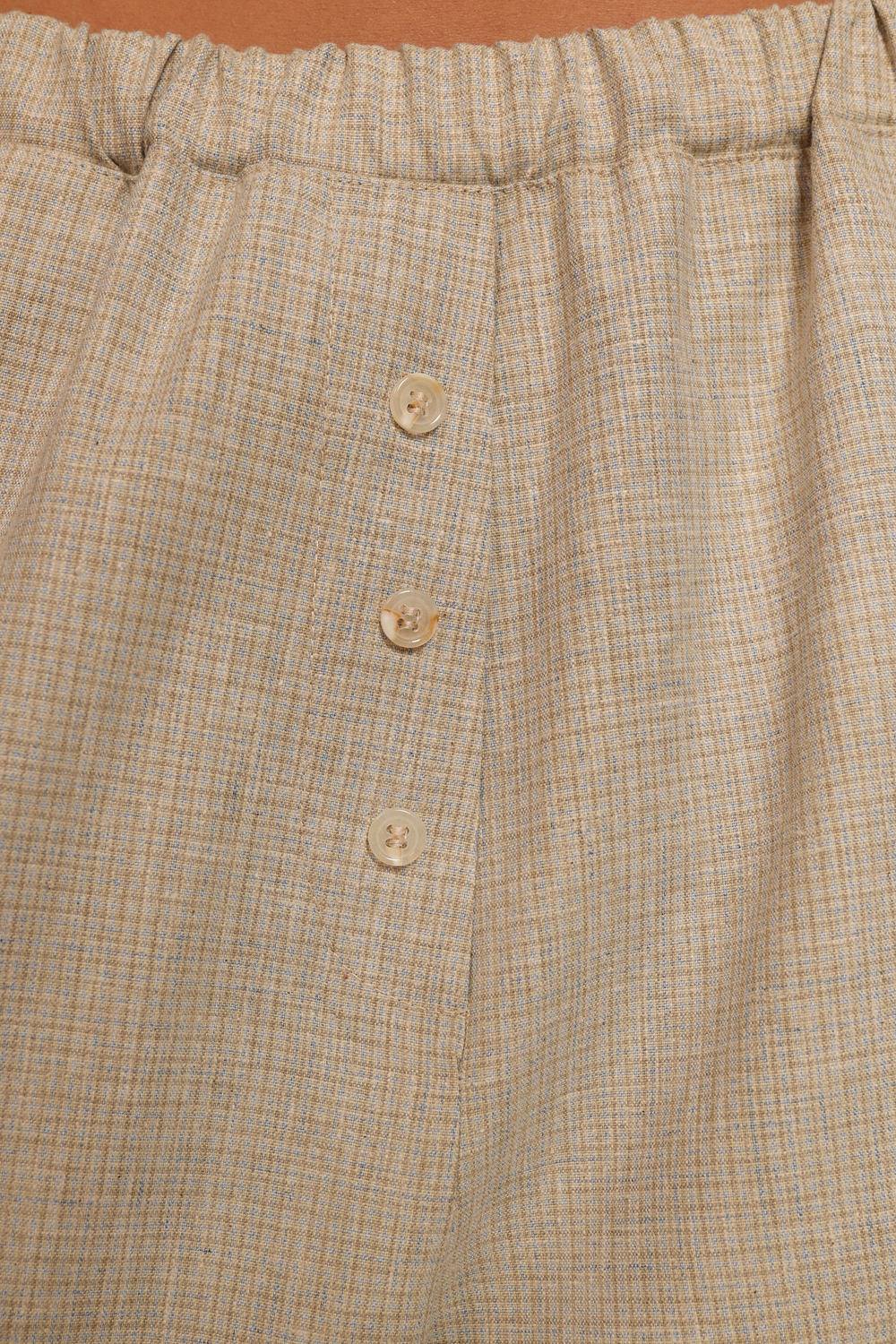 Брюки на резинке из хлопка