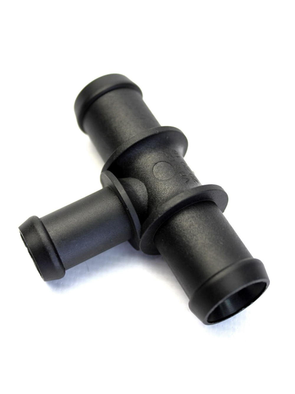 Тройник пластмассовый 20-20-16 - пластик, 75х54х28мм, 50 грамм