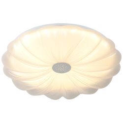 Светильник потолочный светодиодный ЭРА Классик без ДУ SPB-6 Muze 48W-5K WH+CH 5000К белый/шампань | Светильники SPB-6 без ДУ