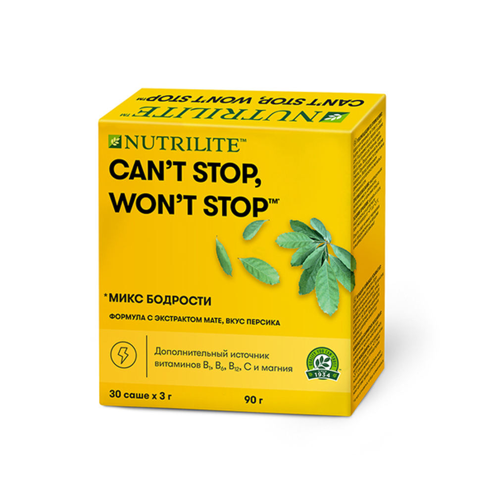 «Микс Бодрости» Can’t stop Won’t stop™