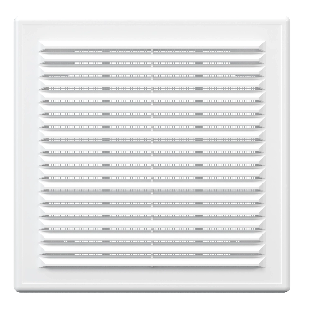 Решетка вен. разъем. с сеткой 208*208 кор. 2121Р