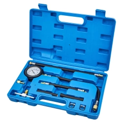 Манометр для измерения давления топлива в комплекте с переходниками 9пр. Forsage F-946G08