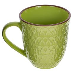 GAEM Набор из 4-х кружек на подставке, 400 мл, L25 W15 H26 см, 4в., (сорт 1,2)