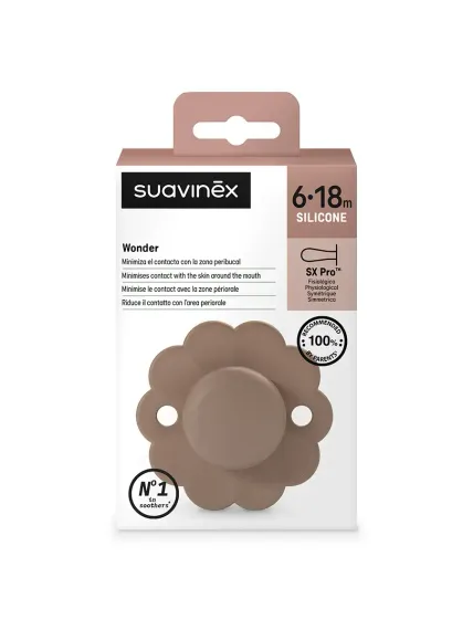 Пустышка Suavinex полипропилен ортодонтическая