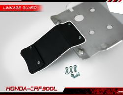 Skid plate addition, LINKAGE GUARD. For Honda CRF300L (Skid plate not included)
