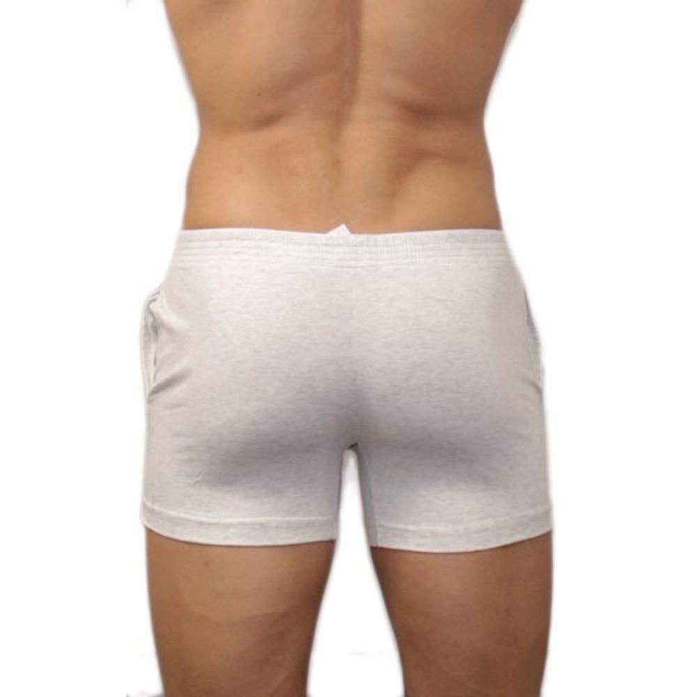 Мужские шорты светло - серые Superbody JOY shorts  Sky - GRey 18473