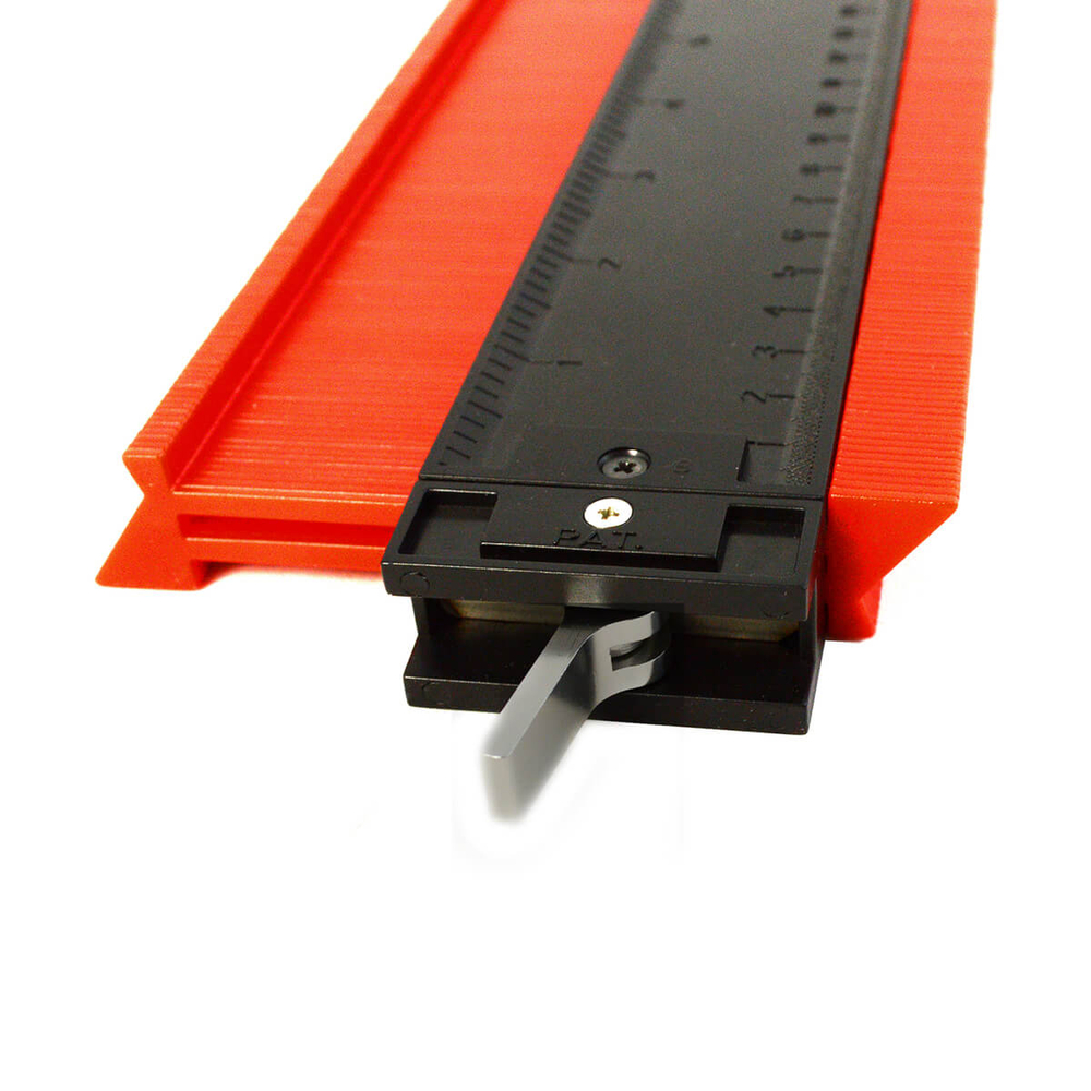 WDK-65421 Профильная кузовная линейка с фиксатором, 250 мм