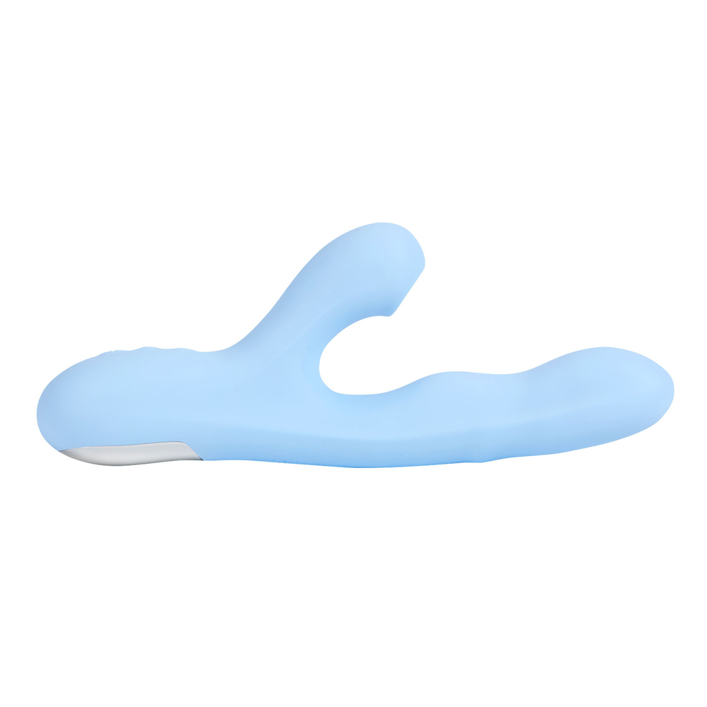 Вибратор BeYourLover Rosubi с ротацией и вакуумом, 12,7 см