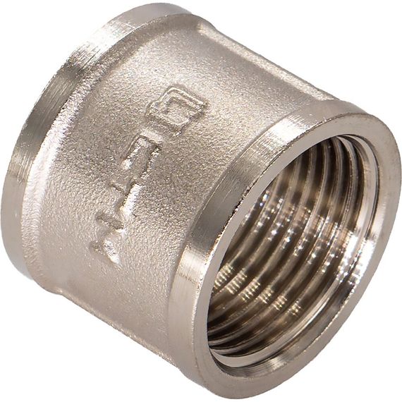 Муфта СТМ прямая г/г 3/4 купить в Москве и Московской области по низкой цене с доставкой по России — (2) Муфта СТМ прямая г/г 3/4 — (2)