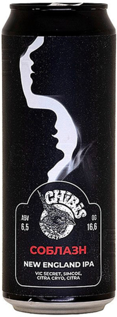 Пиво Чибис Соблазн / Chibis Soblazn 0.45 - банка