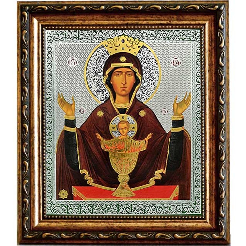 Неупиваемая чаша. Копия иконы Божьей Матери Высоцкого мужского монастыря.