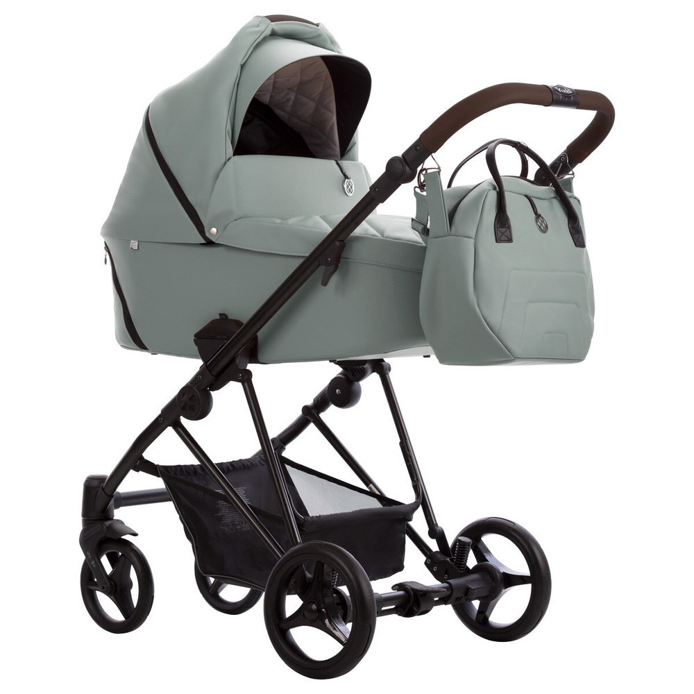 Детская коляска Bebetto Yoddi Pro 2 в 1 04 шалфей кожа