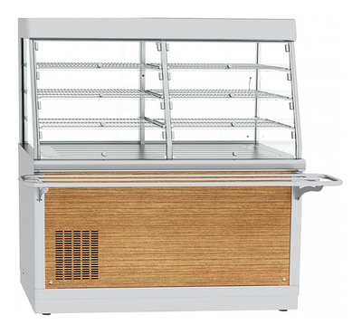 Прилавок-витрина холодильный Abat ПВВ(Н)-70Х-С-01-ОК