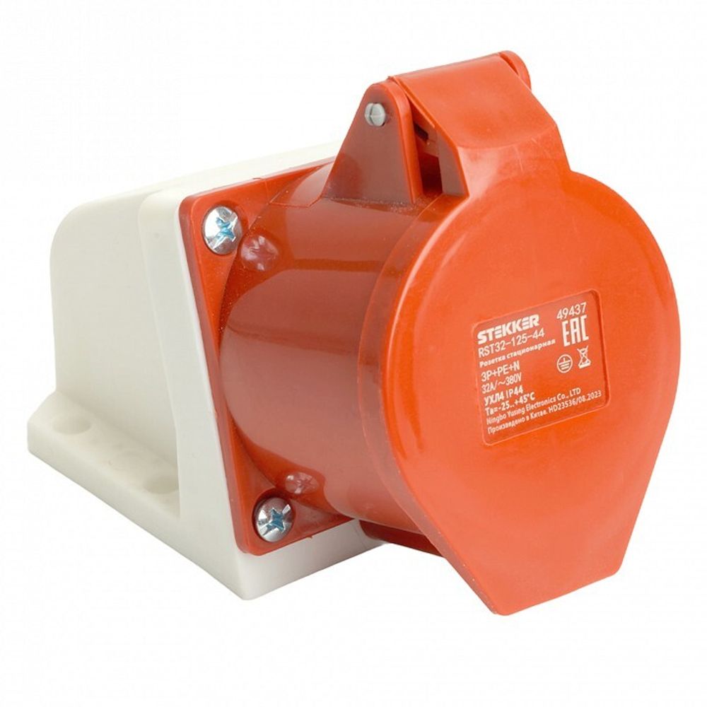 Розетка стационарная Stekker RST 49437