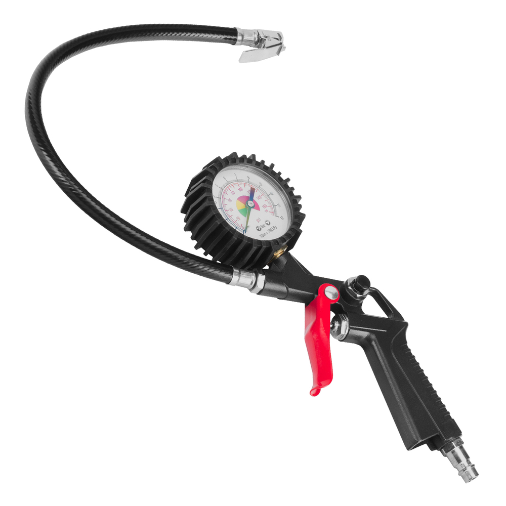 Компрессор воздушный DL1100 1.1 кВт, 180 л/мин, с набором аксессуаров Denzel