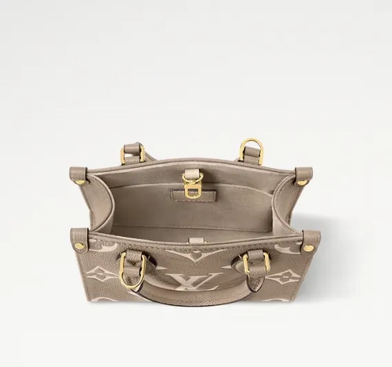 Сумка Louis Vuitton Onthego бежевый