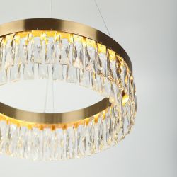 Люстра Rivoli Mary 6129-101 cветодиодная LED 28 Вт 3000 К хрусталь | Rivoli
