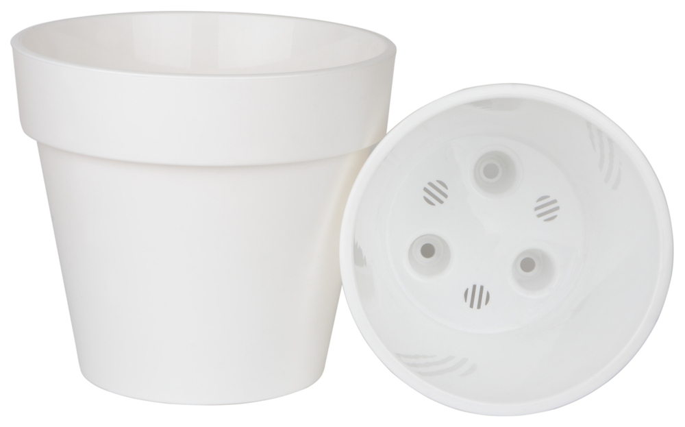 ГОРШОК Д/ЦВЕТОВ ПРОТЕЯ 2,3 Л БЕЛЫЙ