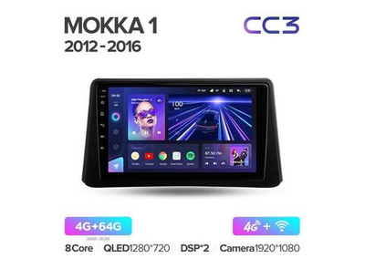 Магнитола Teyes CC3 4-64 Opel Mokka 1 2012 — 2016 9.0"