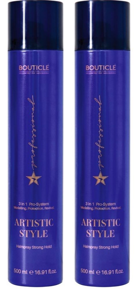 2 x Лак для волос экстра-сильной фиксации c системой 3-in-1 Pro-System – “HAIR SPRAY EXTRA STRONG HOLD 3-in-1 PRO-SYSTEM” 500 мл