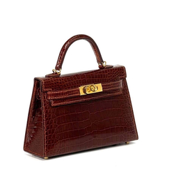 Сумка Hermes из кожи крокодила