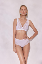 Белый бюстгальтер-бралетт Glow (Размер: 85D) (Цвет: белый)