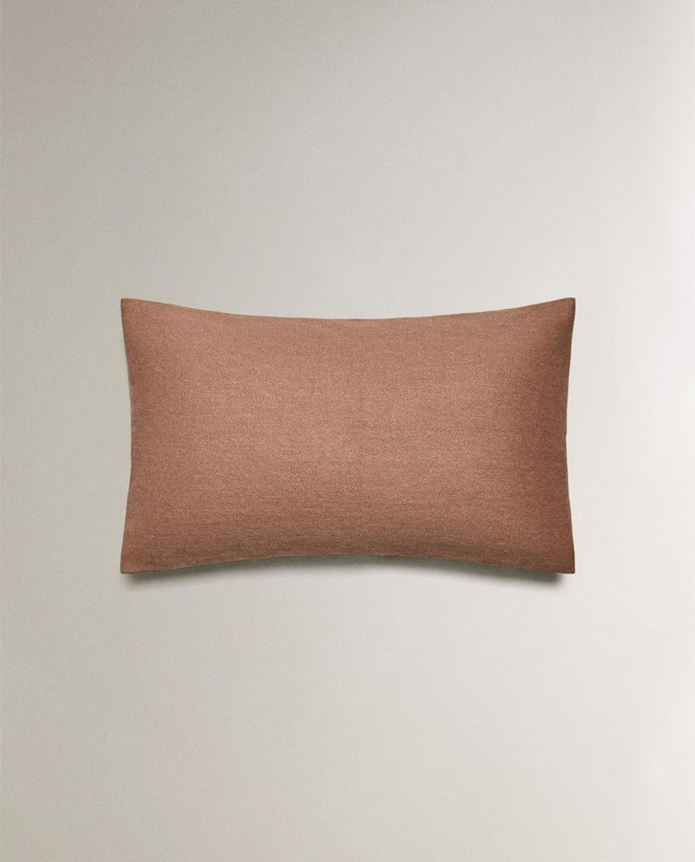 ZARA HOME ОДНОТОННАЯ НАВОЛОЧКА, РОЗОВЫЙ