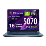 Ноутбук Mechrevo 16 Pro Black (16" Ryzen 9 7845HX, 32GB, 1TB SSD, Geforce RTX 5070, Windows 11)