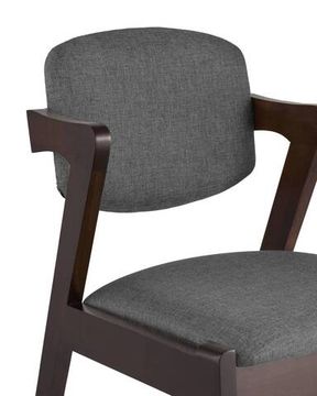 Стул обеденный VIVA темно-серый 2 шт.