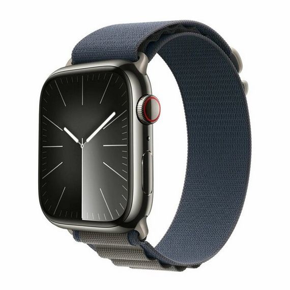Ремешок Apple Trail Loop для Apple Watch 49 мм размер S Blue Alpine (MT5J3ZM/A)