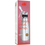 Сифон для сливок «Крим профи»;сталь нерж.,пластик;1л;D=90,H=295,B=115мм;металлич.,черный (Цвет: серебристый)