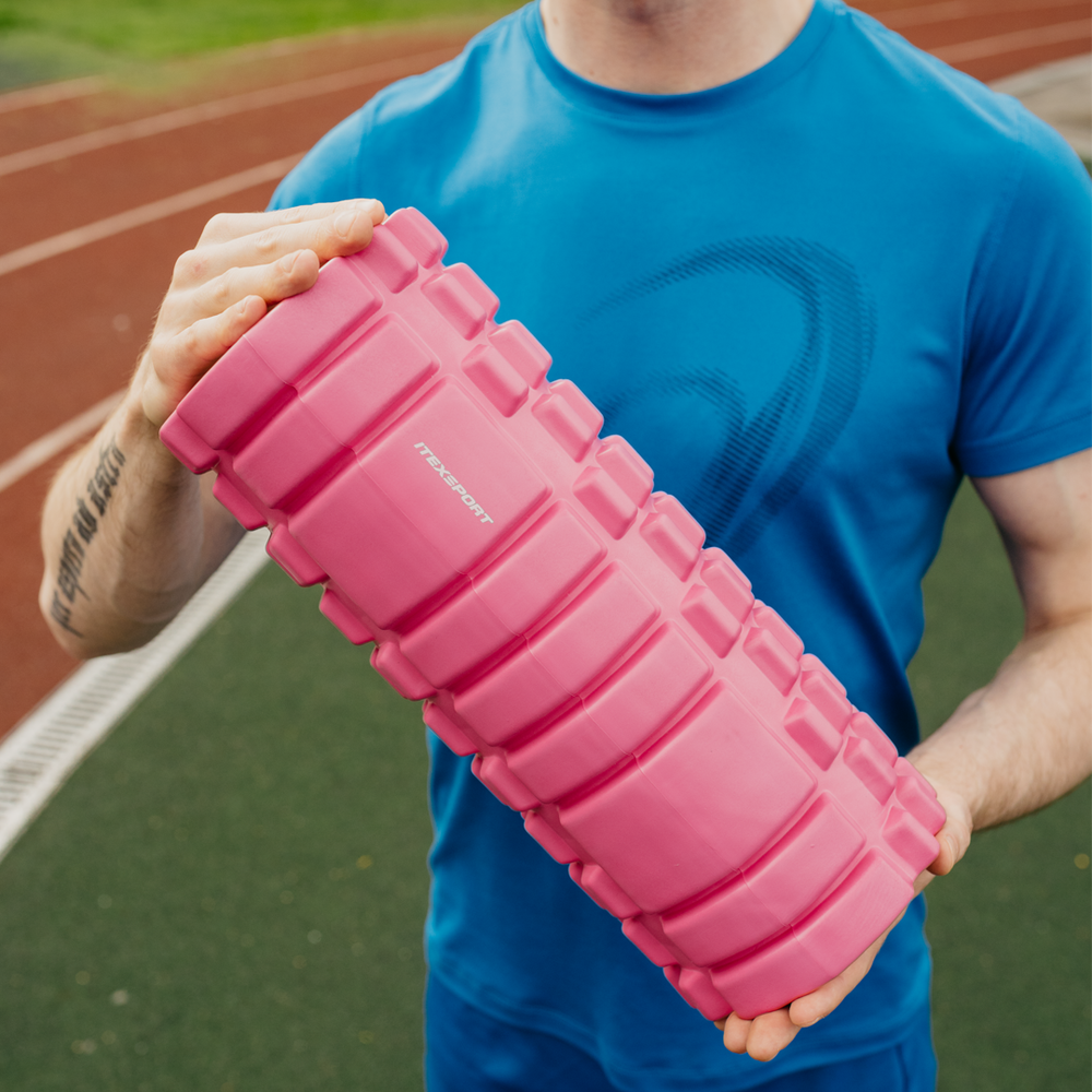 ITEX SPORT МФР роллер для фитнеса розовый (для спины, рук, ног), оптом