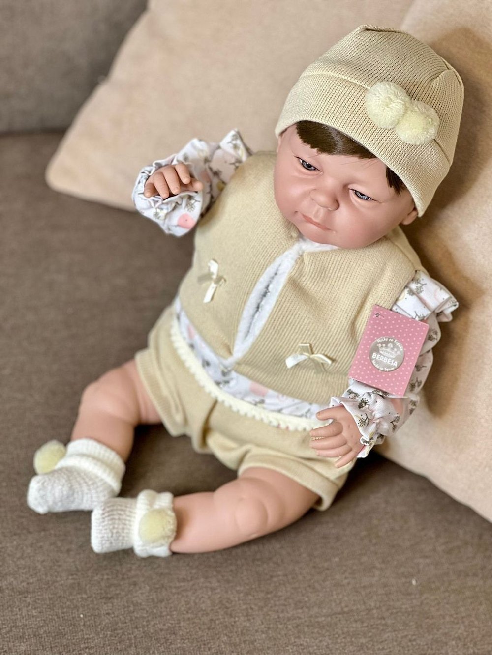 Кукла Berbesa мягконабивная 52см Victor (5403K)