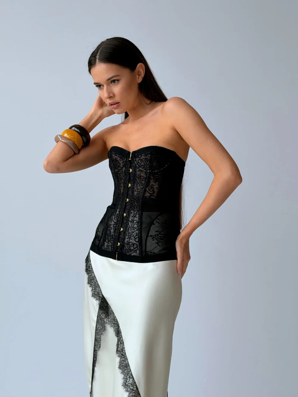 Корсет Naked, Черный