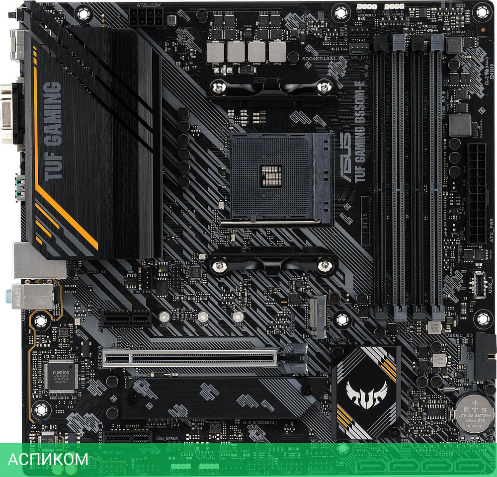 Материнская плата ASUS TUF Gaming B550M-E DDR4