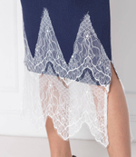 юбка fujisawa Silvian Heach - темно-синий(PGP19171GO)