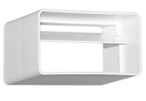 Соединитель плоский 60*204 мм с обрат. клап. Эра