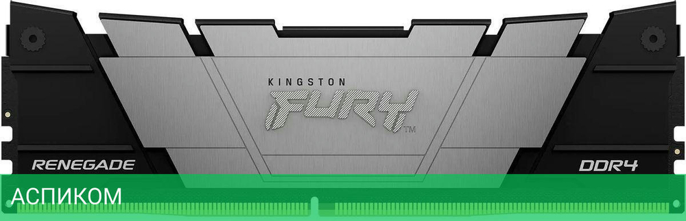 Оперативная память Kingston Fury Renegade Black DDR4 16GB (KF432C16RB12/16)