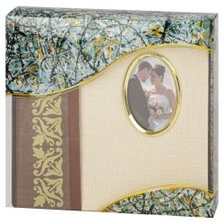 Фотоальбом Image Art IA-BBM46200 серия 117 свадебный с кармашками книжный переплёт 10х15 50 листов 200 фото