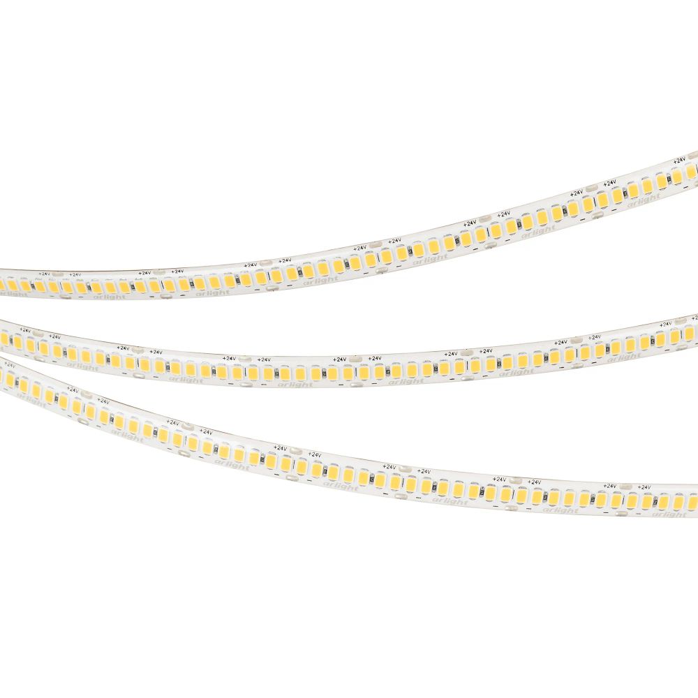 Светодиодная лента герметичная RTW-SE-A280-8mm 24V Warm3500 (10 W/m, IP65, 5m) (Arlight, 5 лет) 045562