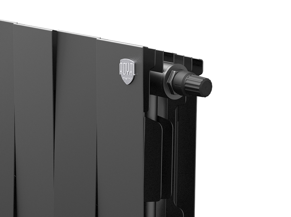 Радиатор Royal Thermo PianoForte 200 /Noir Sable - 12 секц. VDR