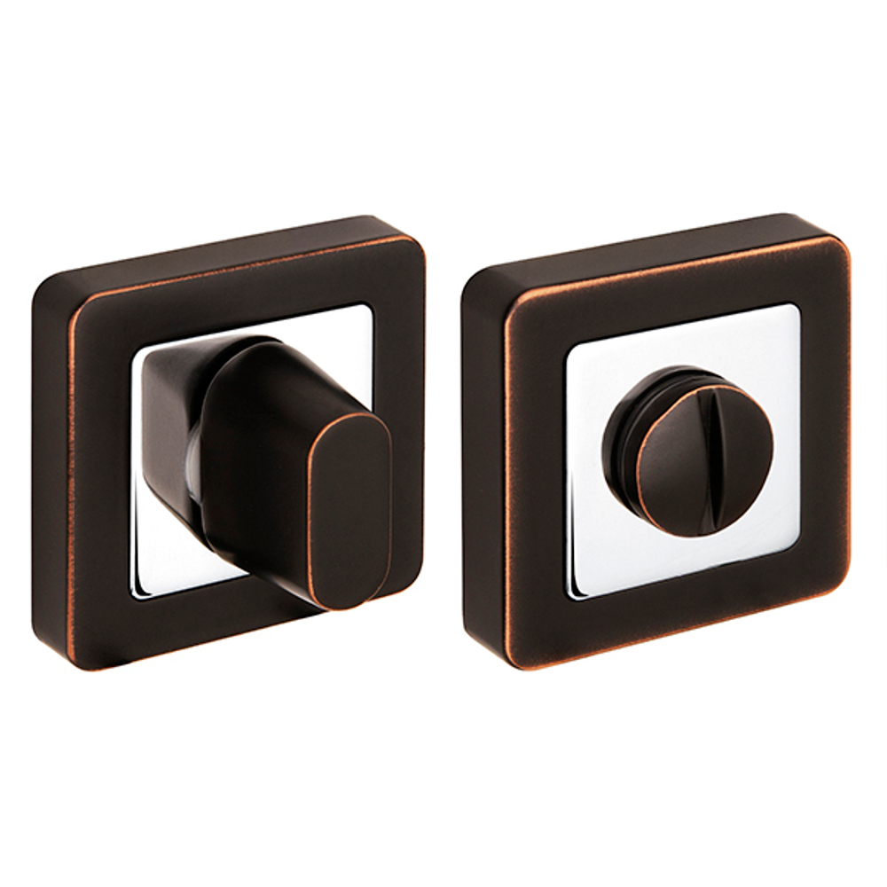 [ТОВАРА НЕТ В НАЛИЧИИ] Завертка Фуаро BK6 XM ABL/CP-18, цвет медь темная (гарантия - 6 месяцев)