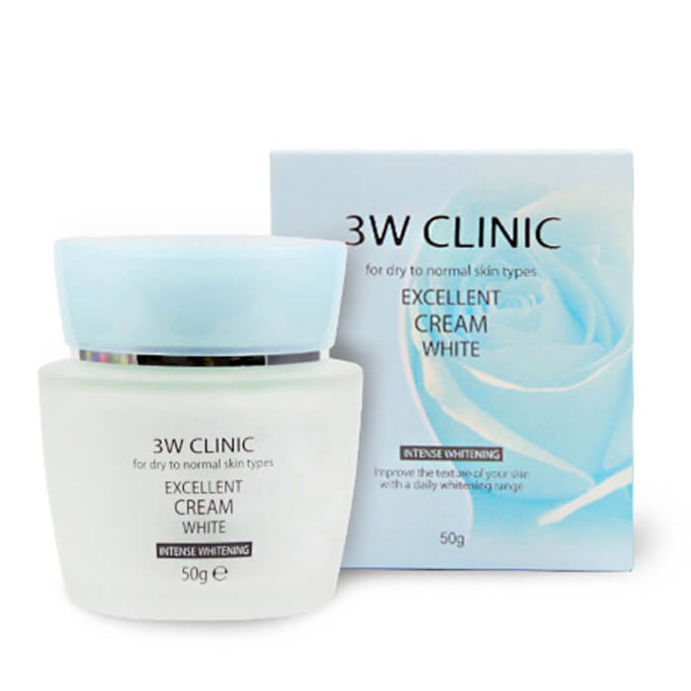 3W Clinic. Крем для лица Excellent White Cream