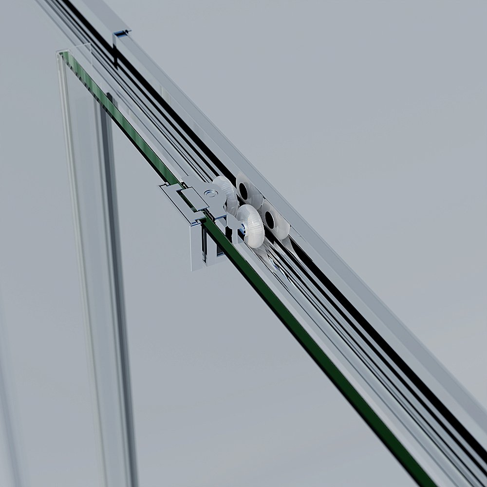 Душевой уголок Vincea Rapid-N 700/800x900/1000 VSS-3RN8010E10MT стекло текстурное/профиль хром