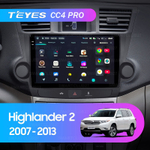 Teyes CC4 Pro 10,2" для Toyota Highlander 2 2007-2013